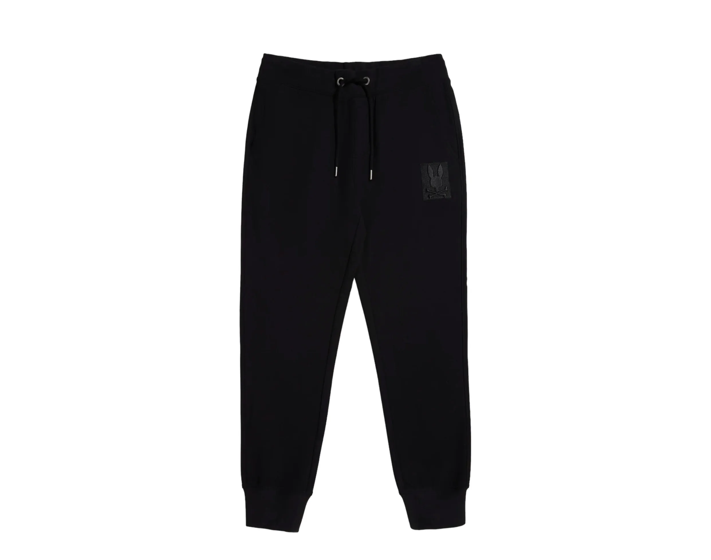 Pantalon de survêtement brodé Yorkville pour hommes Psycho Bunny Noir B6P476Z1FT-BLK