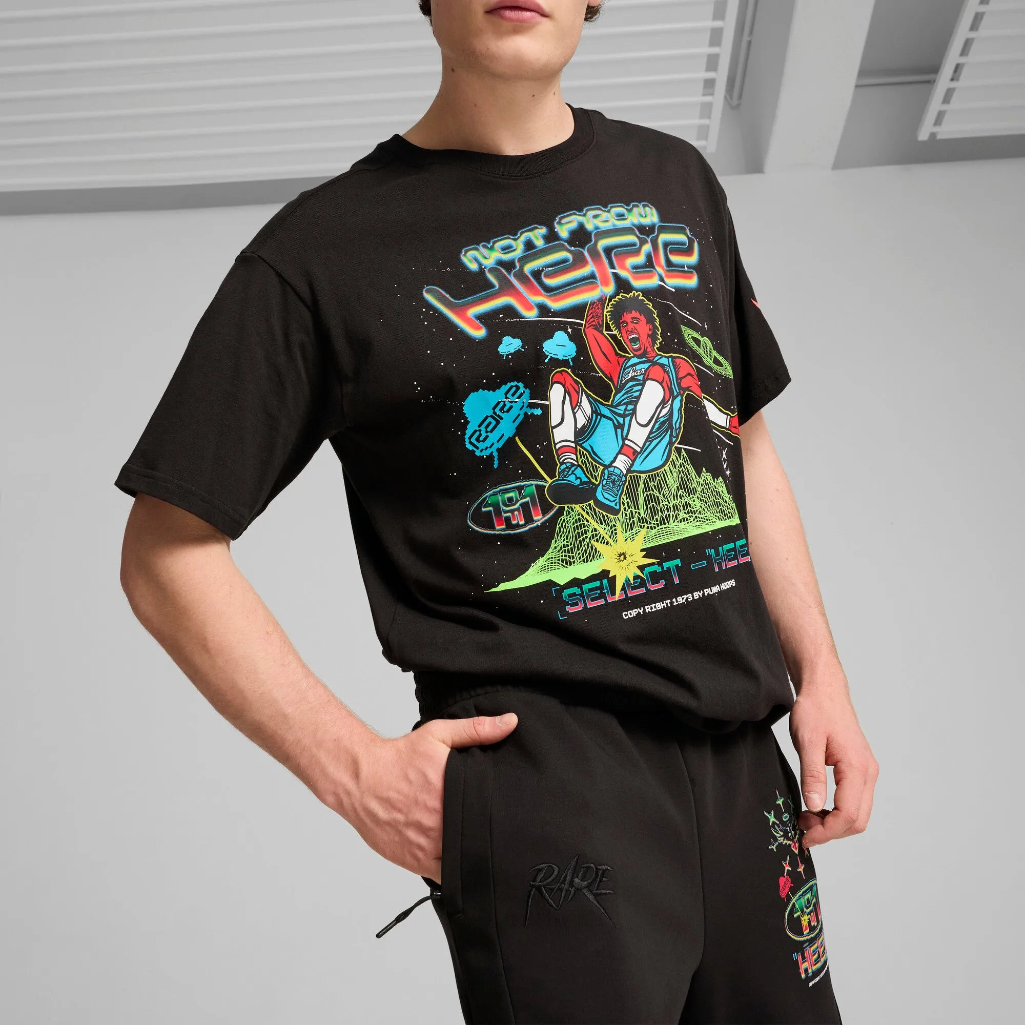 PUMA Homme x LAMELO BALL 1Love Dime Pantalon de Basketball Homme