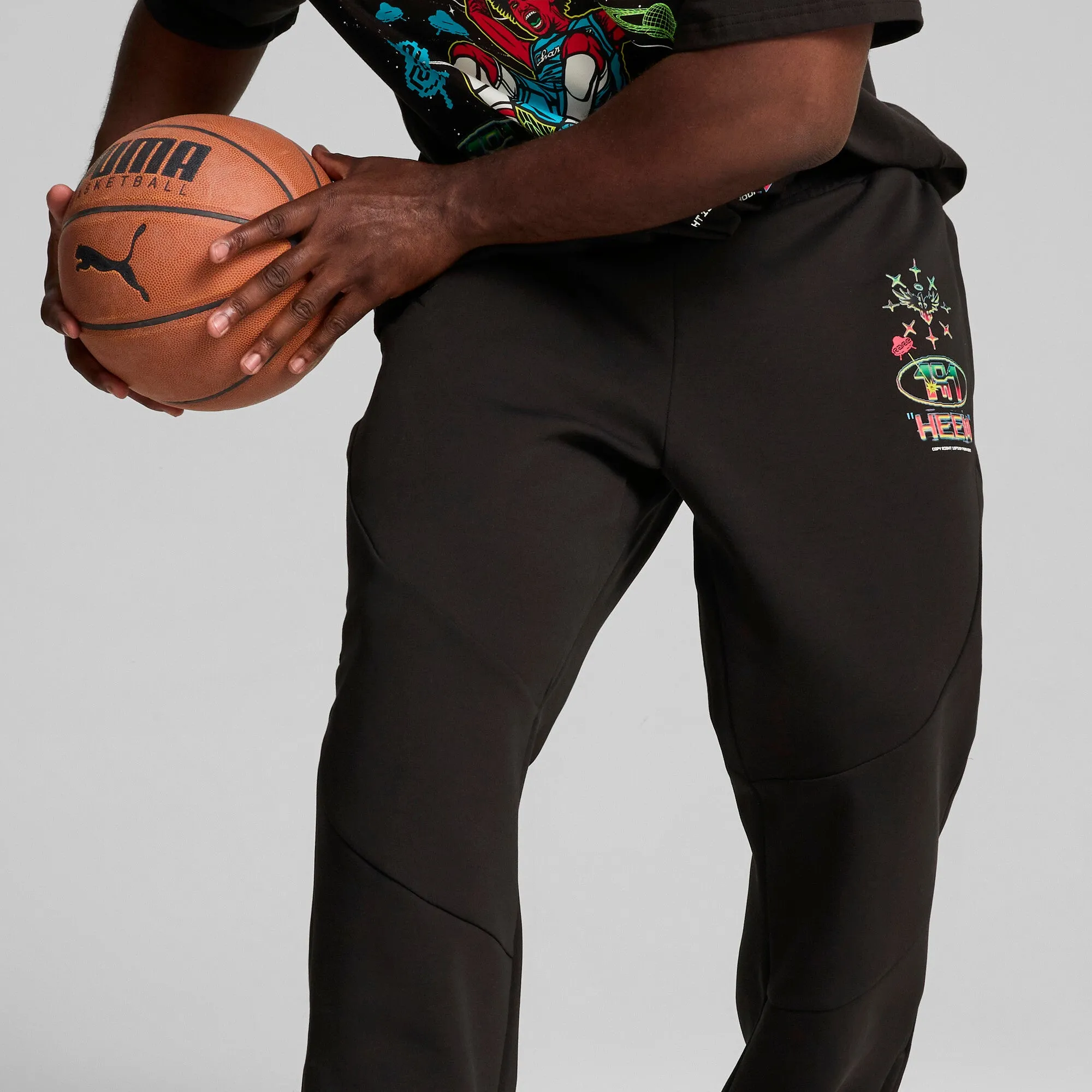 PUMA Homme x LAMELO BALL 1Love Dime Pantalon de Basketball Homme