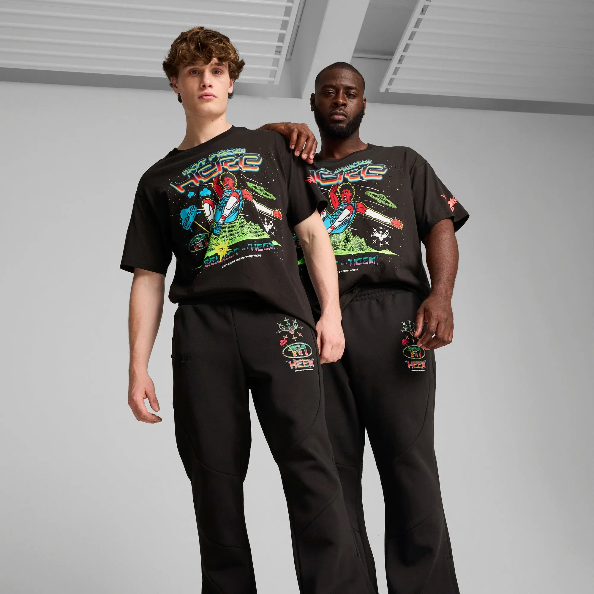 PUMA Homme x LAMELO BALL 1Love Dime Pantalon de Basketball Homme