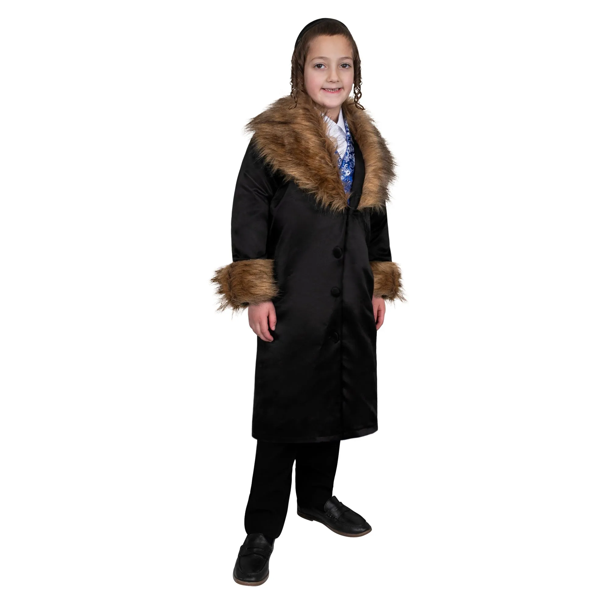 Robe de Rabbi avec Fourrure - Enfants Babykids_Dress-Up-America