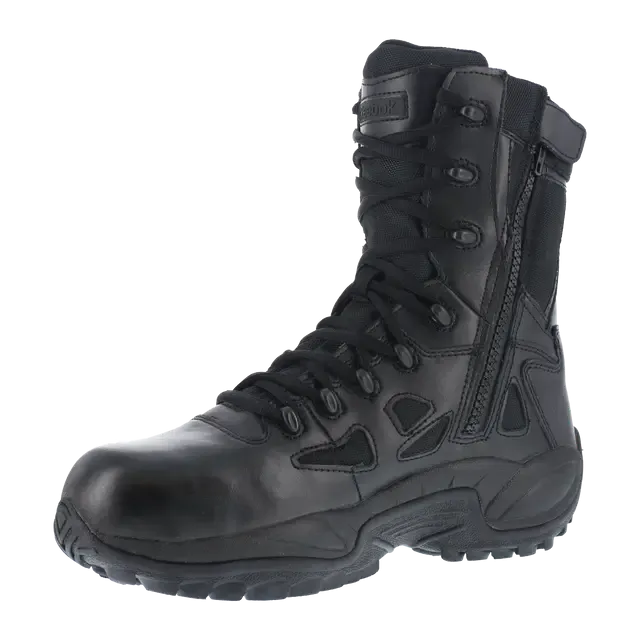 Botte de travail tactique Rapid Response Rb 8 pouces à embout composite noir