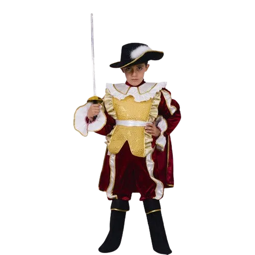 Costume de Chevalier Noble Rouge - Enfants Babykids_Dress-Up-America