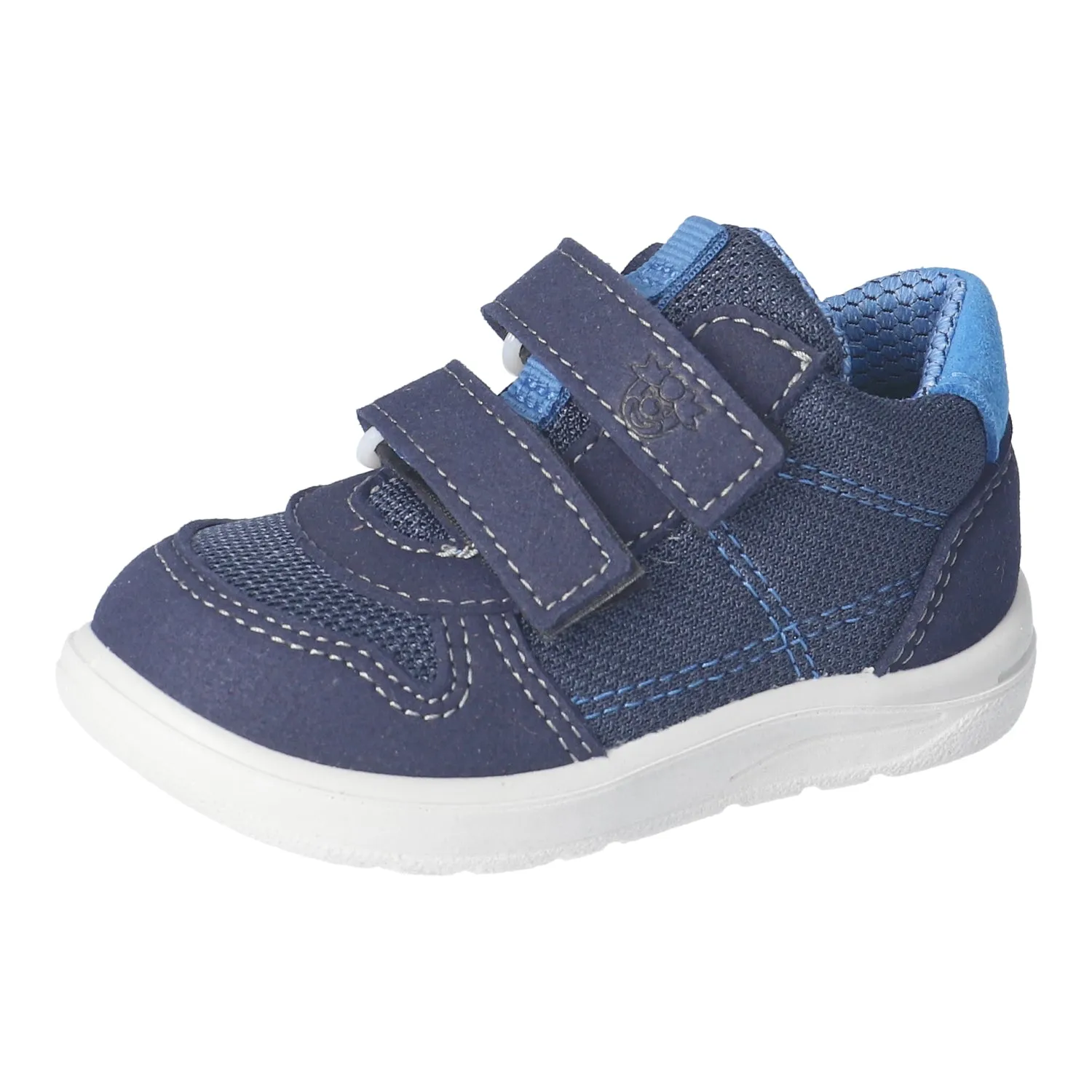 Ricosta : Chaussure de sport pour enfants Sam Double Velcro - Bleu / Océan