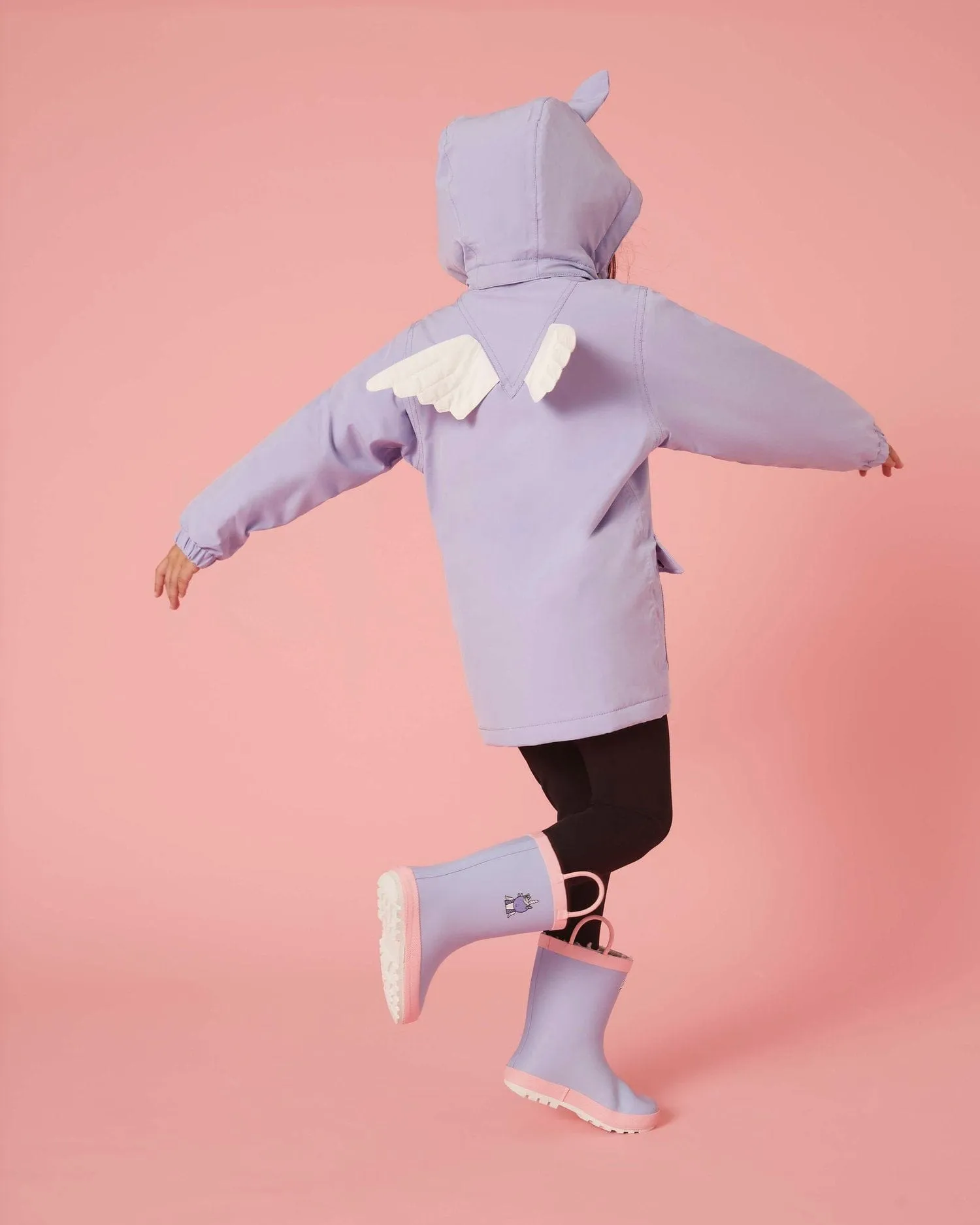 Roarsome Girls Brille La Combinaison Imperméable Licorne en Violet