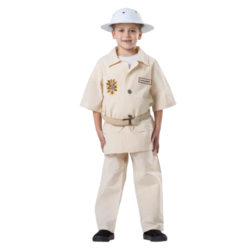 Costume d'Explorateur Safari - Enfants Babykids_Déguisement-Amérique