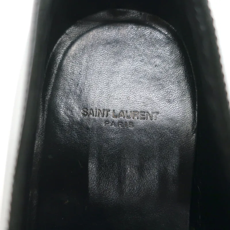 Derby cloutés Saint Laurent Dylan en cuir noir taille 40 avec lacets