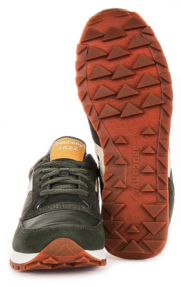 Saucony Jazz Original En Vert Forestier Pour Hommes Chaussures Saucony