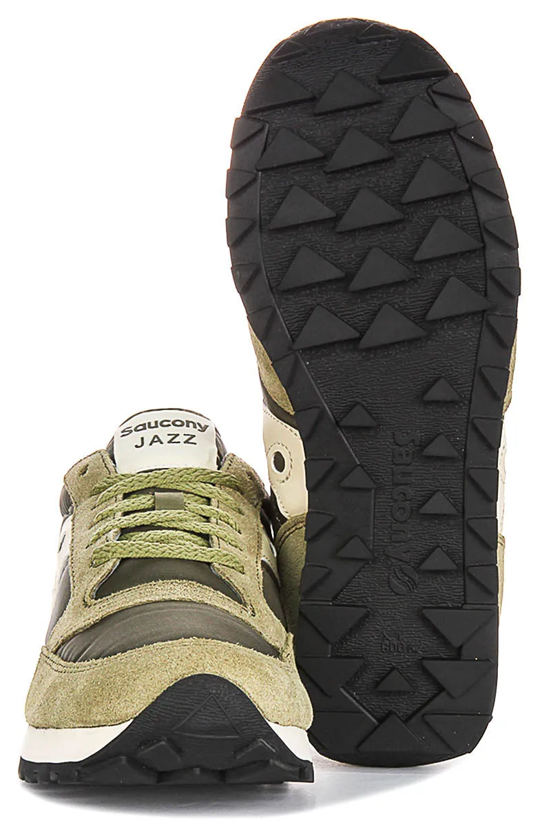 Saucony Jazz Original En Olive Pour Hommes Chaussures Saucony