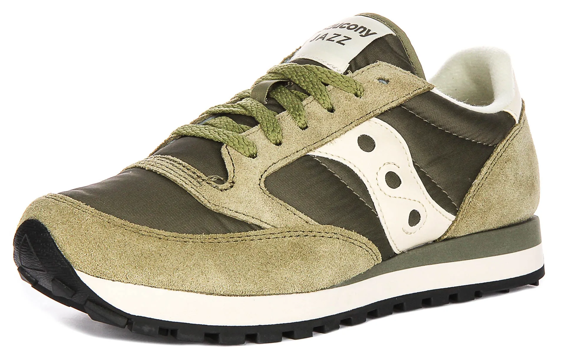 Saucony Jazz Original En Olive Pour Hommes Chaussures Saucony