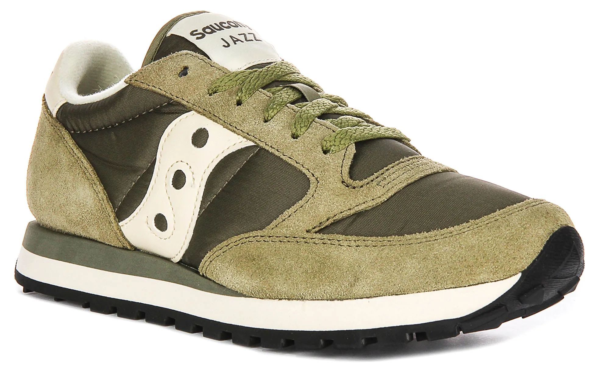 Saucony Jazz Original En Olive Pour Hommes Chaussures Saucony