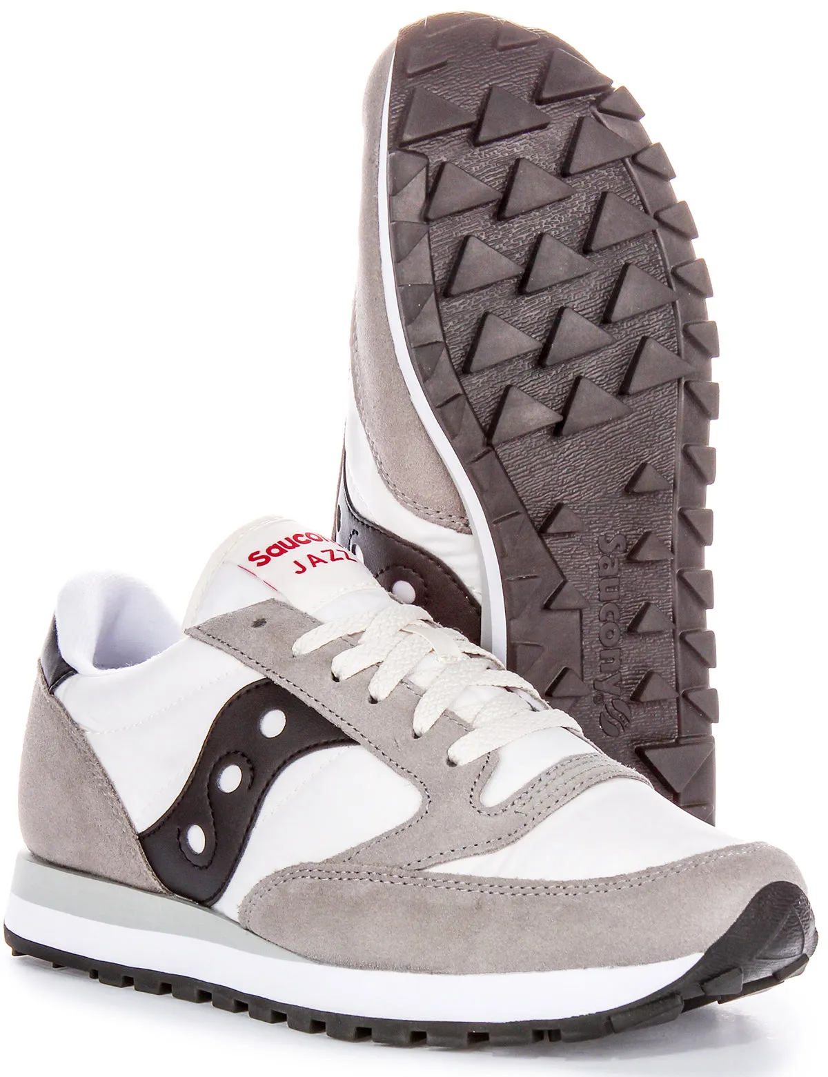 Saucony Jazz Original en Blanc Gris pour Hommes Chaussures Saucony