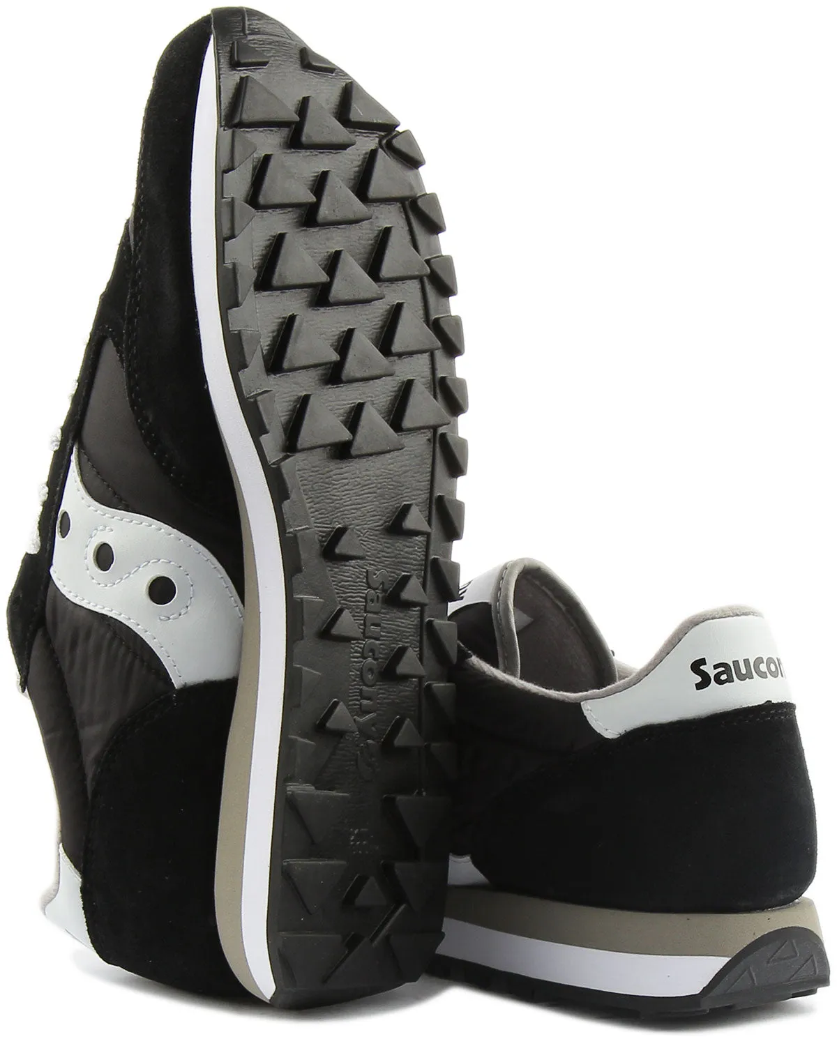 Chaussures Saucony Jazz Original en Noir et Blanc pour Homme
