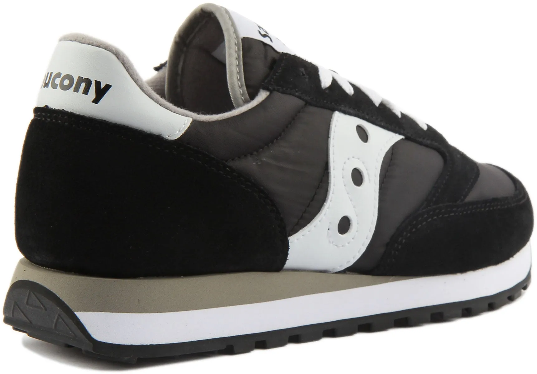Chaussures Saucony Jazz Original en Noir et Blanc pour Homme