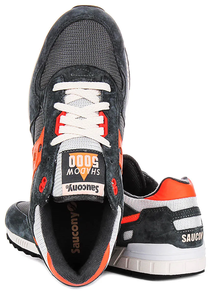 Saucony Shadow 5000 en gris et orange pour hommes Chaussures Saucony