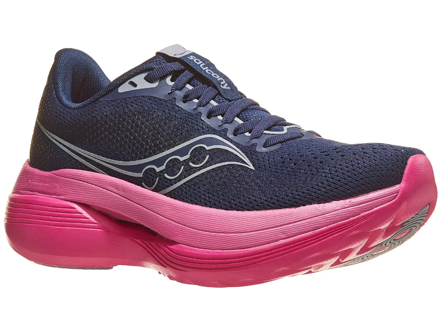 Saucony Chaussures d'Entraînement Endorphin pour Femmes - Marine/Fuchsia (S10996-161) Saucony