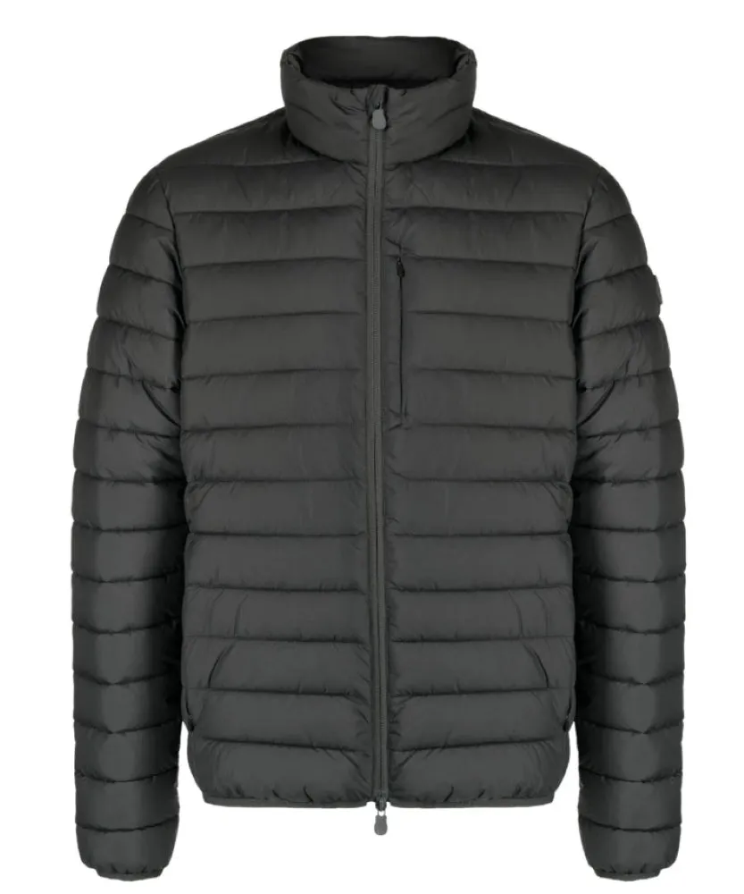 Veste matelassée en duvet noir Erion pour homme Save The Duck