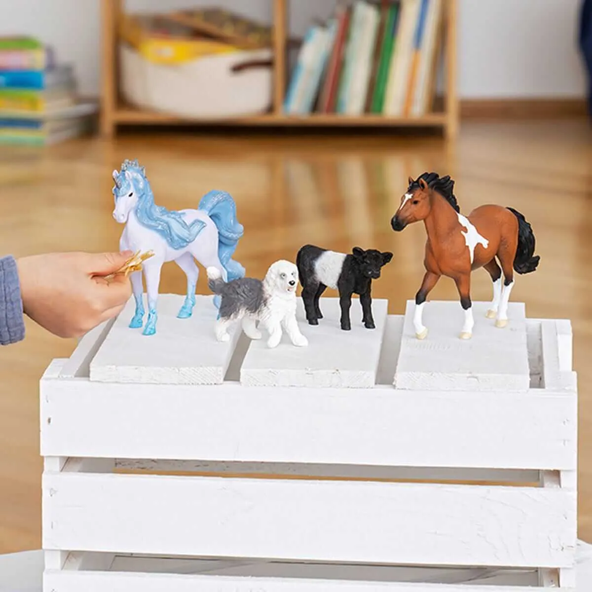 Figurine Schleich Monde de la Ferme Veau Galloway