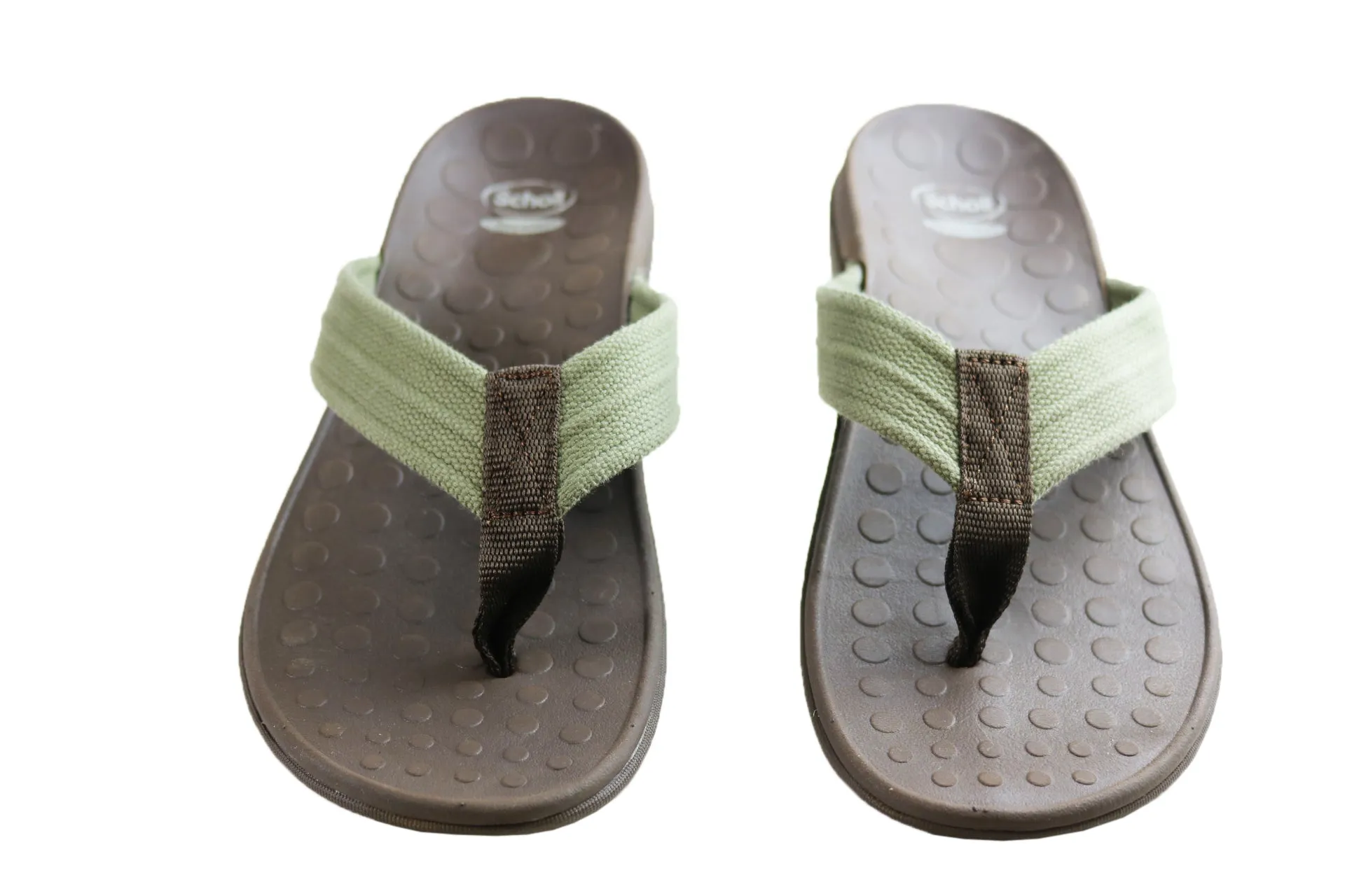 Scholl Orthaheel Tongues Homme Confortables et Soutenues Chaussures Orthaheel Scholl