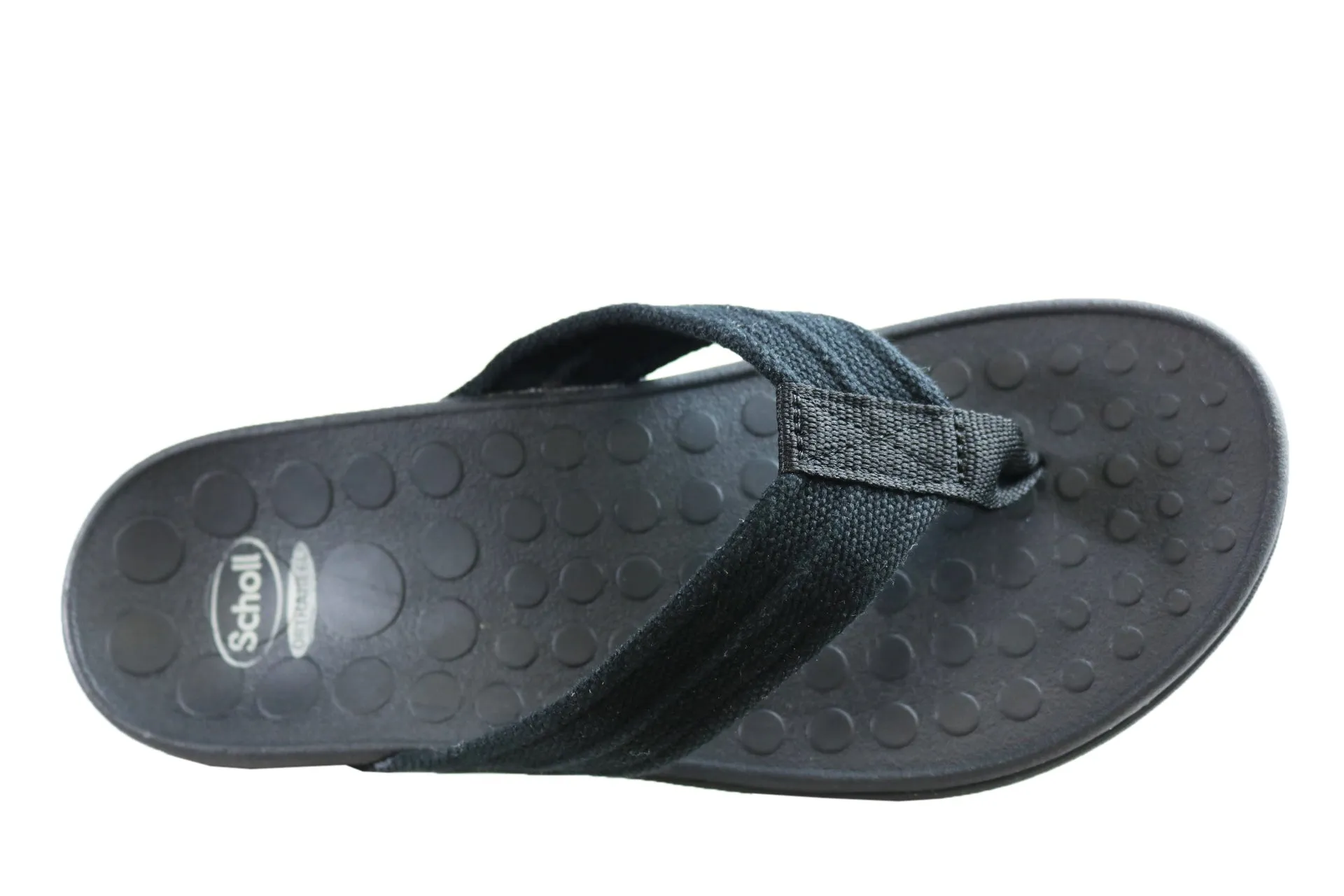 Scholl Orthaheel Tongues Homme Confortables et Soutenues Chaussures Orthaheel Scholl