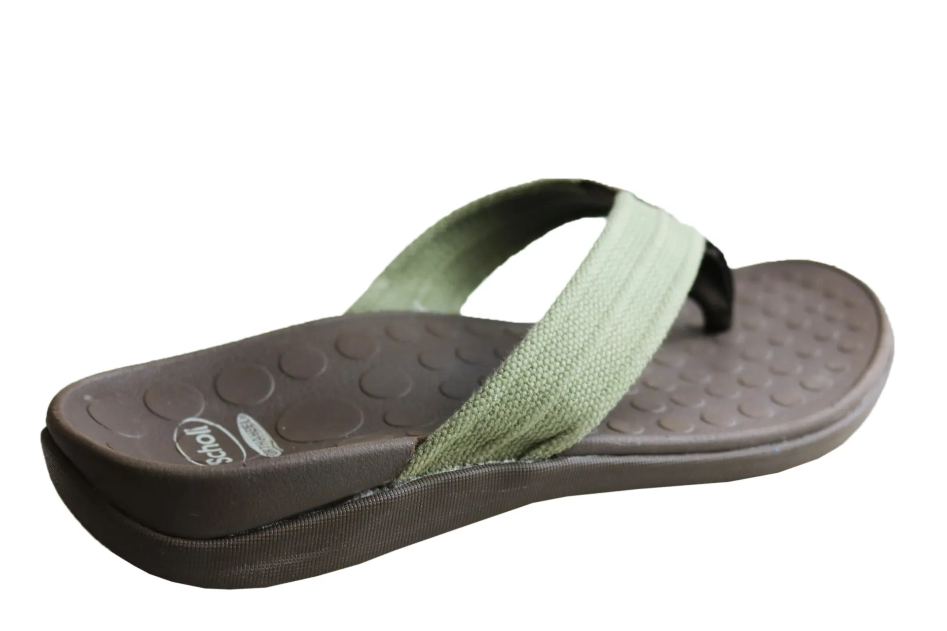 Scholl Orthaheel Tongues Homme Confortables et Soutenues Chaussures Orthaheel Scholl