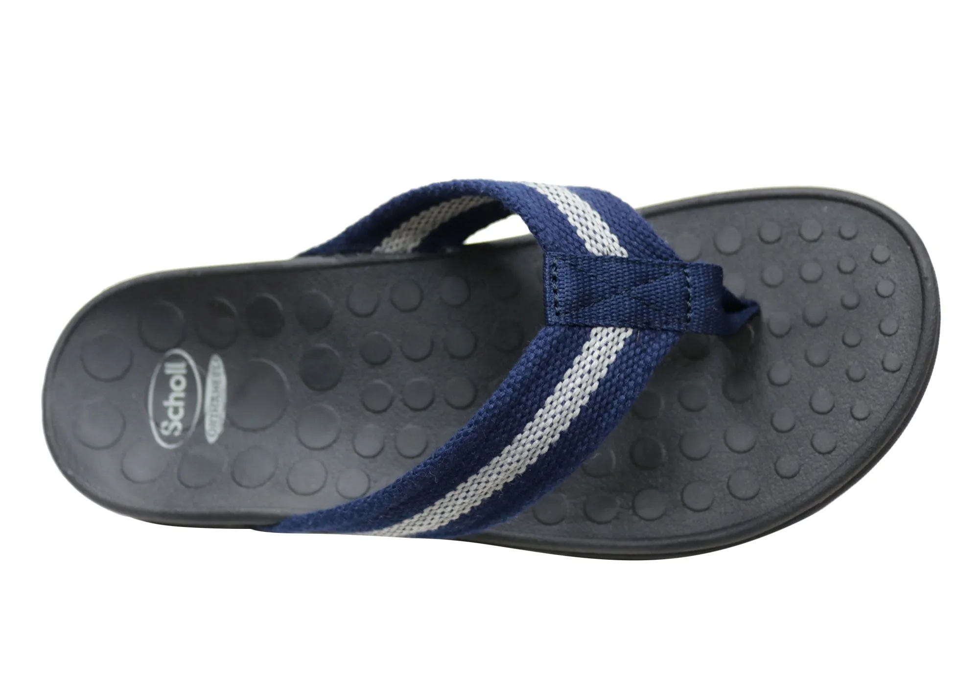 Scholl Orthaheel Tongues Homme Confortables et Soutenues Chaussures Orthaheel Scholl