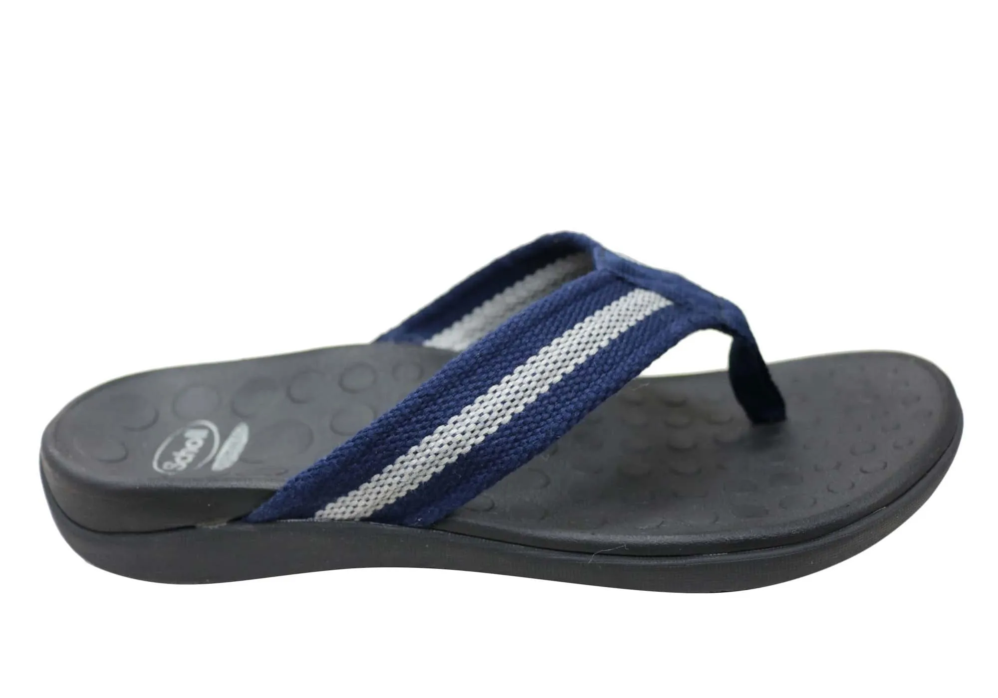 Scholl Orthaheel Tongues Homme Confortables et Soutenues Chaussures Orthaheel Scholl