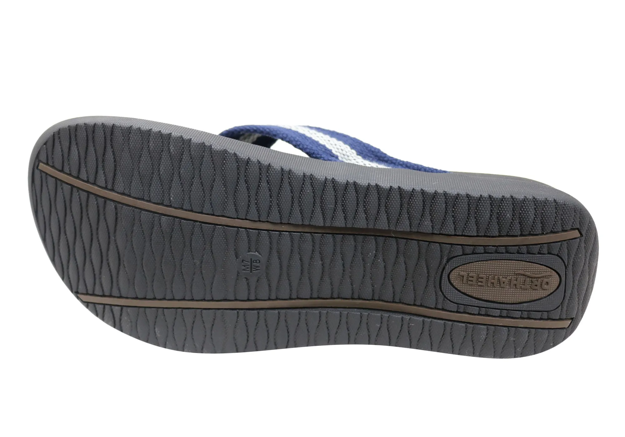 Scholl Orthaheel Tongues Homme Confortables et Soutenues Chaussures Orthaheel Scholl