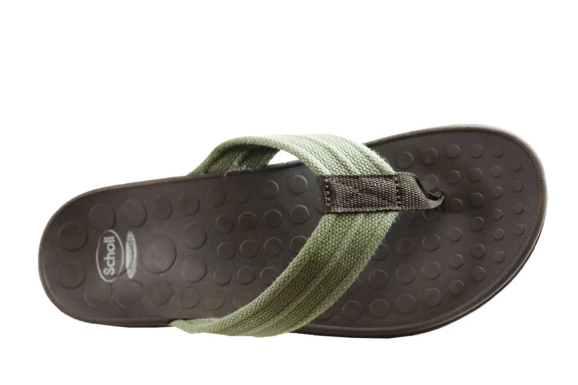 Scholl Orthaheel Tongues Homme Confortables et Soutenues Chaussures Orthaheel Scholl
