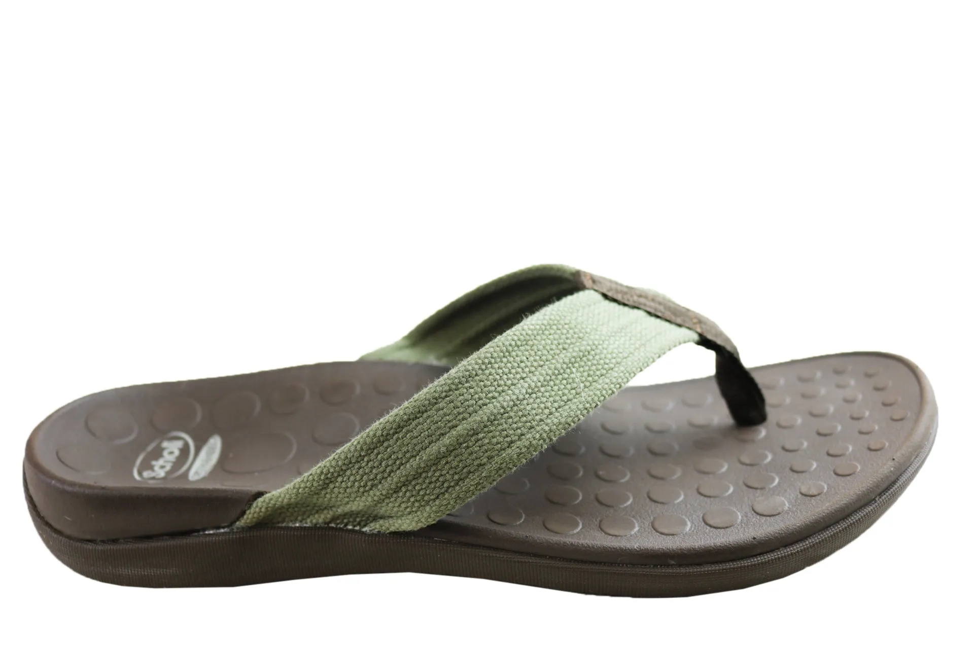 Scholl Orthaheel Tongues Homme Confortables et Soutenues Chaussures Orthaheel Scholl