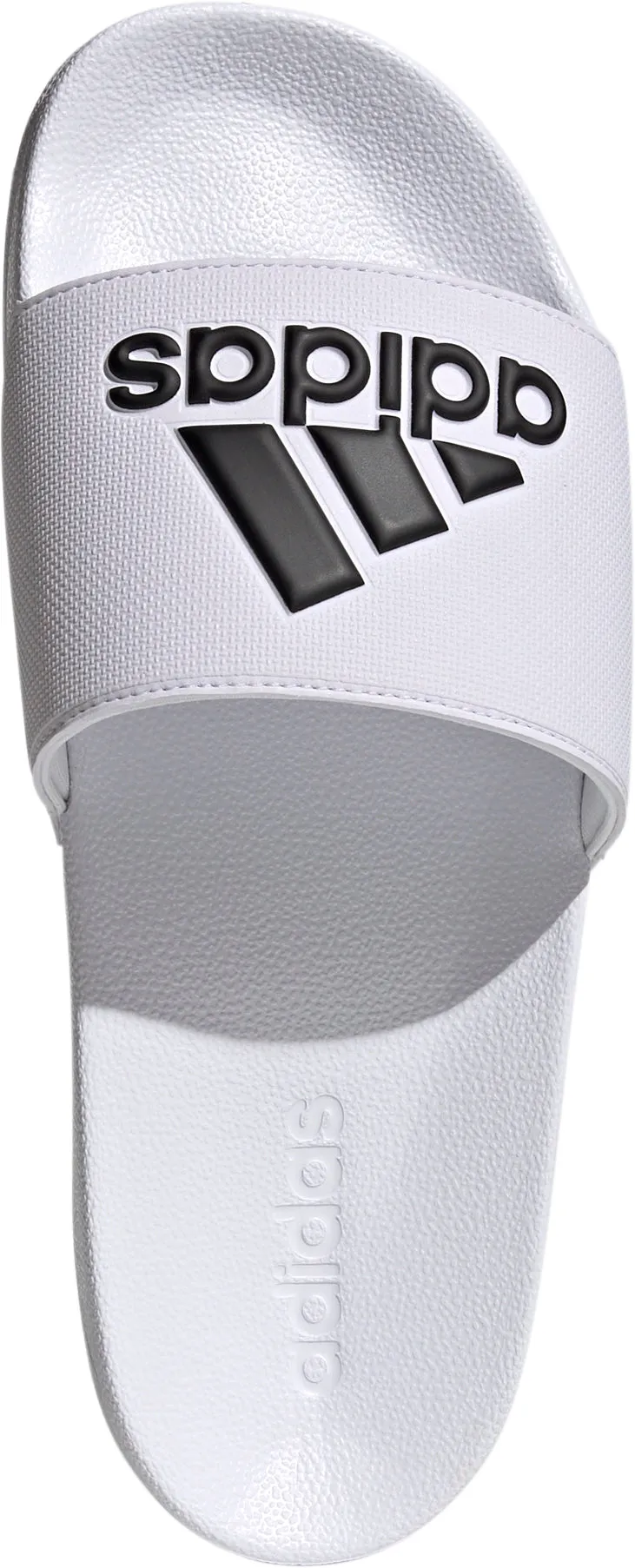 Chaussures Adidas pour hommes Adilette Sandales de douche - Blanc
