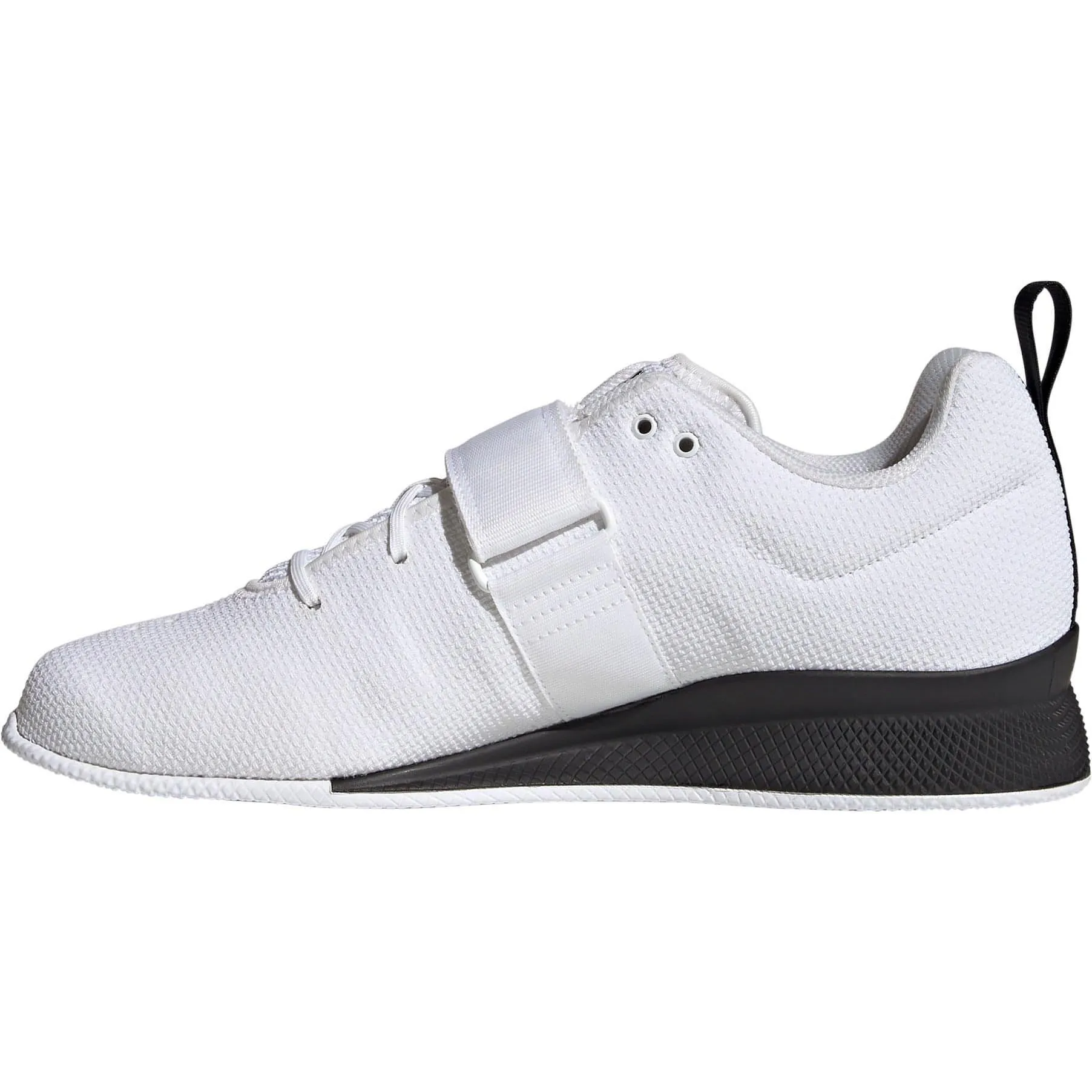 Chaussures Adidas pour hommes Adipower 2 de musculation - Blanc
