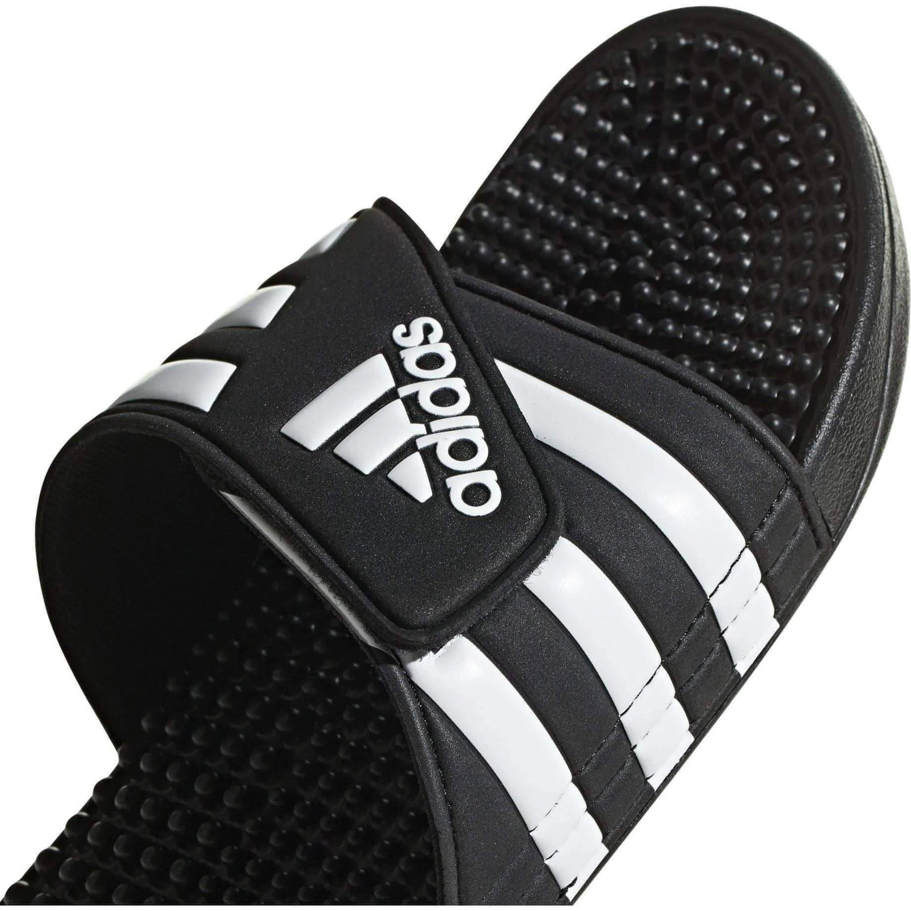 Chaussures Adidas pour hommes Adissage Sliders - Noir