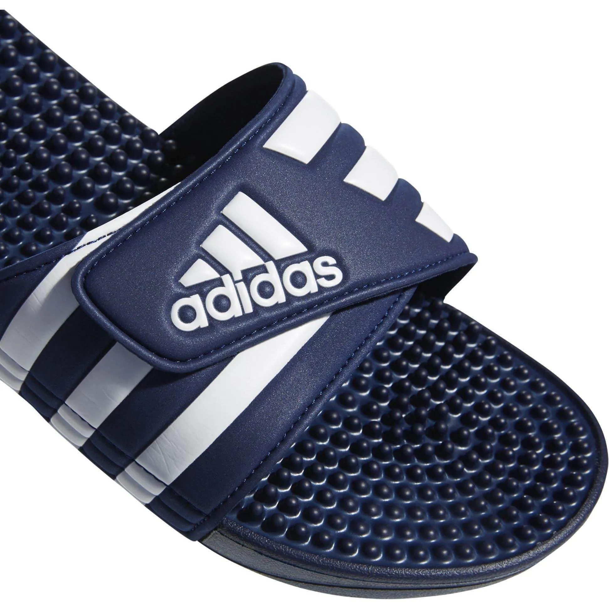 Chaussures Adidas pour hommes Adissage Sliders - Bleu