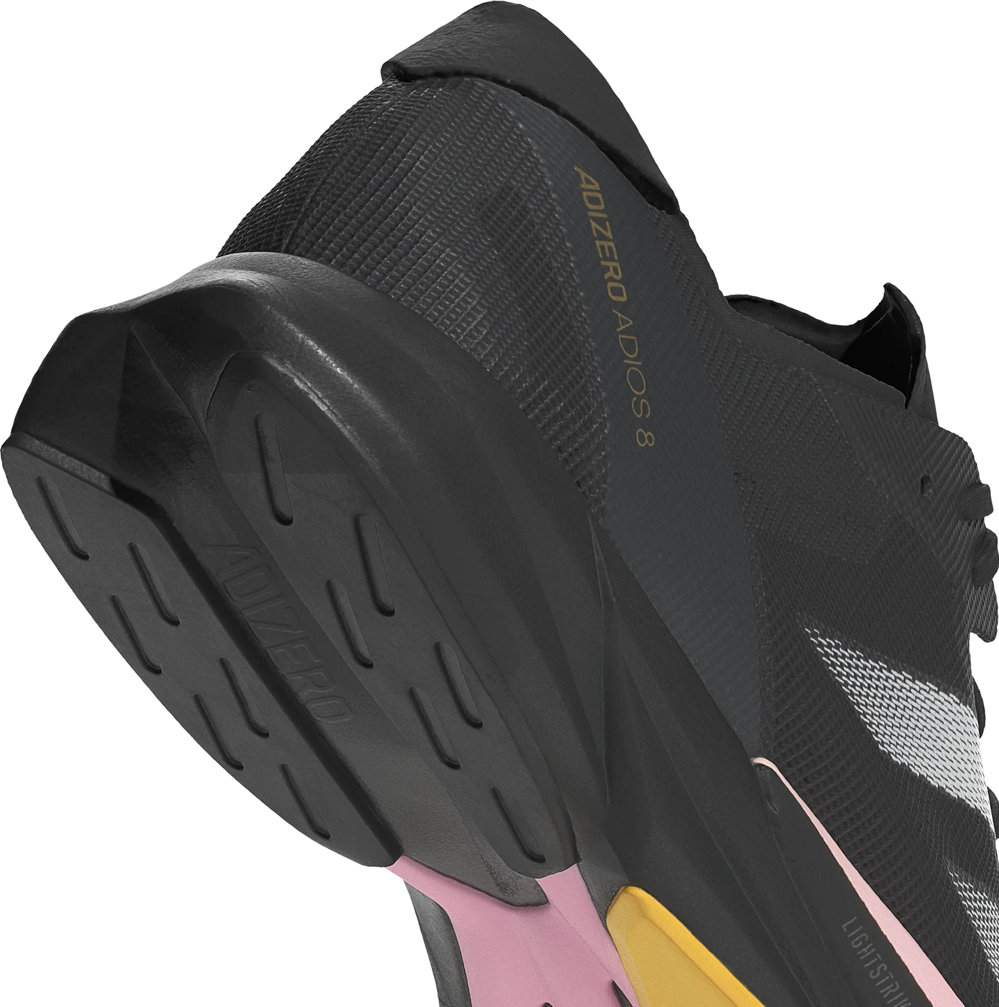 Chaussures Adidas pour hommes Adizero Adios 8 - Chaussures de course pour hommes - Noir