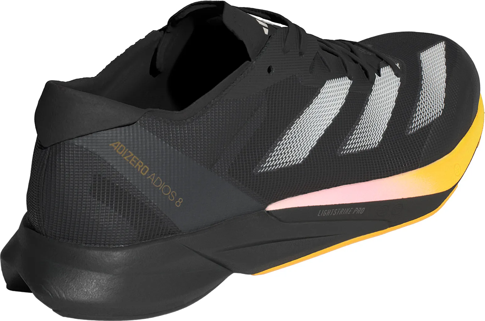 Chaussures Adidas pour hommes Adizero Adios 8 - Chaussures de course pour hommes - Noir