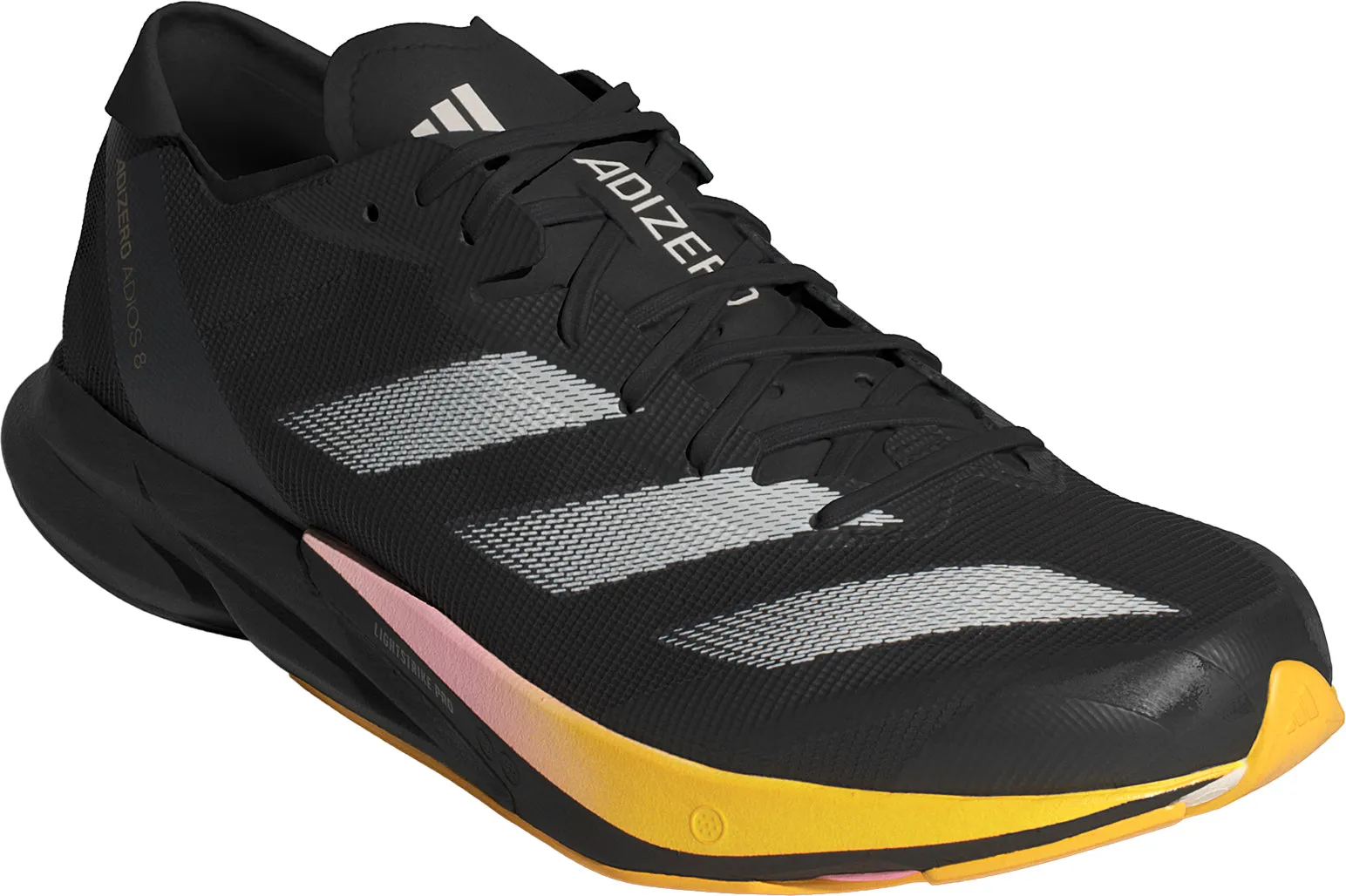 Chaussures Adidas pour hommes Adizero Adios 8 - Chaussures de course pour hommes - Noir