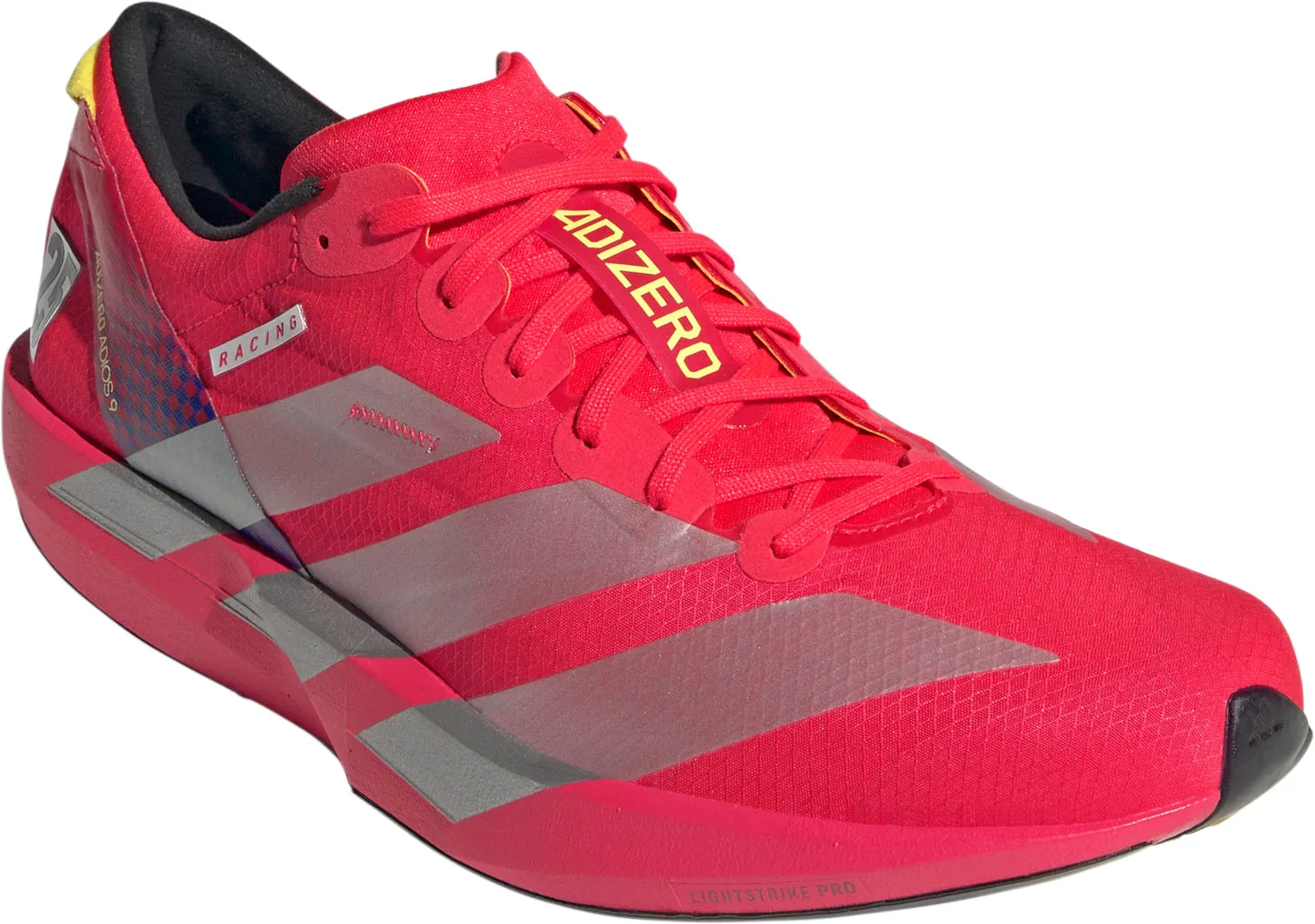 Chaussures Adidas Homme Chaussures de course Adizero Adios 9 pour hommes - Rouge