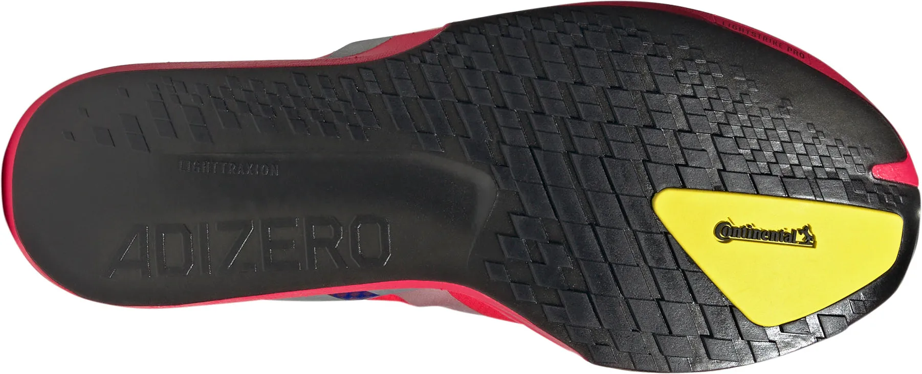 Chaussures Adidas Homme Chaussures de course Adizero Adios 9 pour hommes - Rouge
