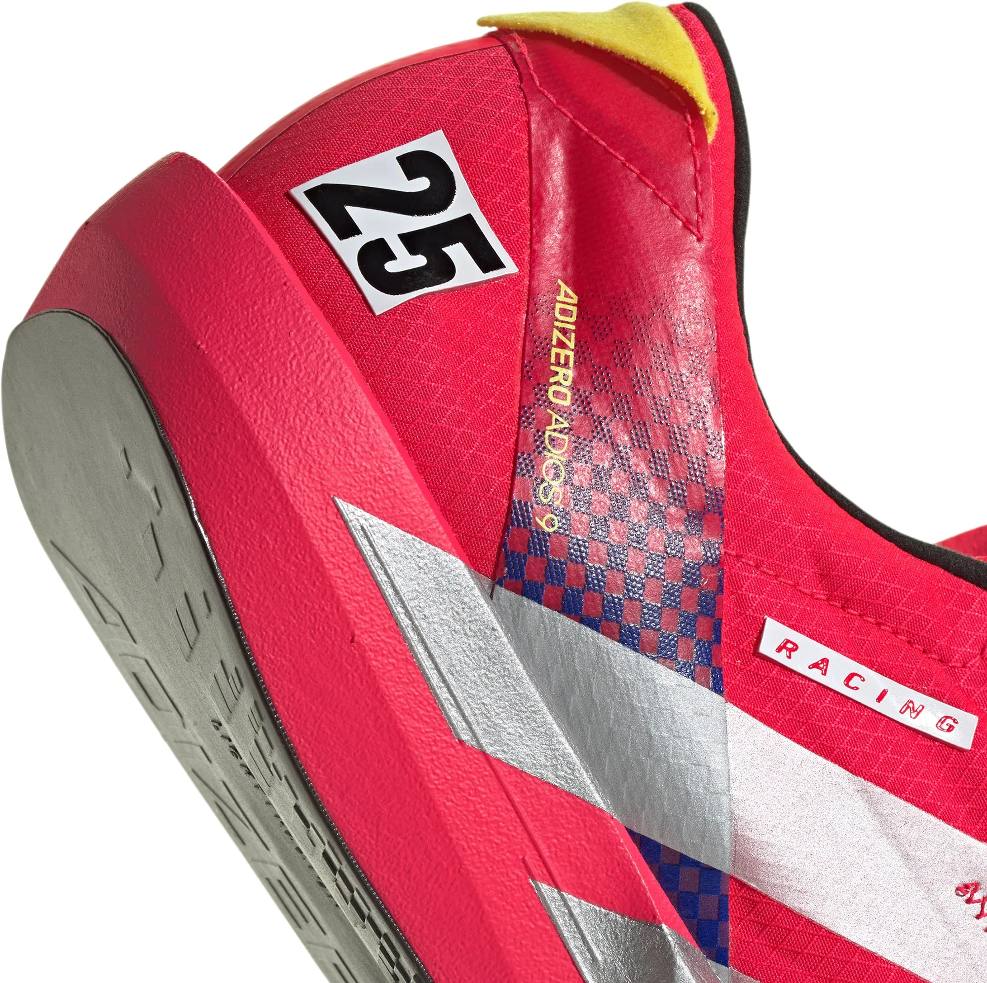 Chaussures Adidas Homme Chaussures de course Adizero Adios 9 pour hommes - Rouge