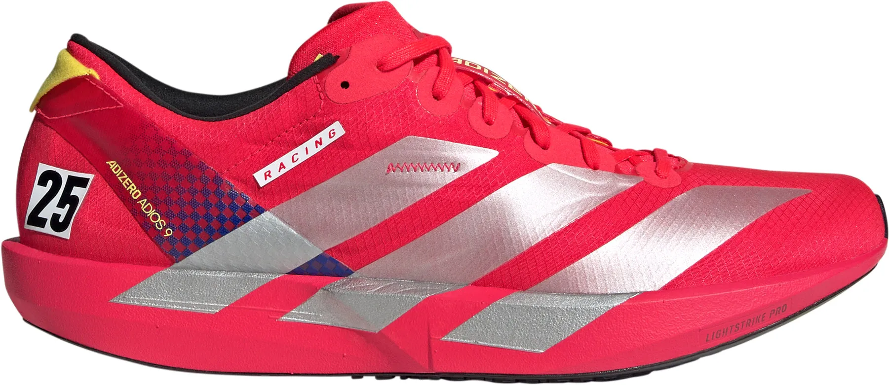 Chaussures Adidas Homme Chaussures de course Adizero Adios 9 pour hommes - Rouge
