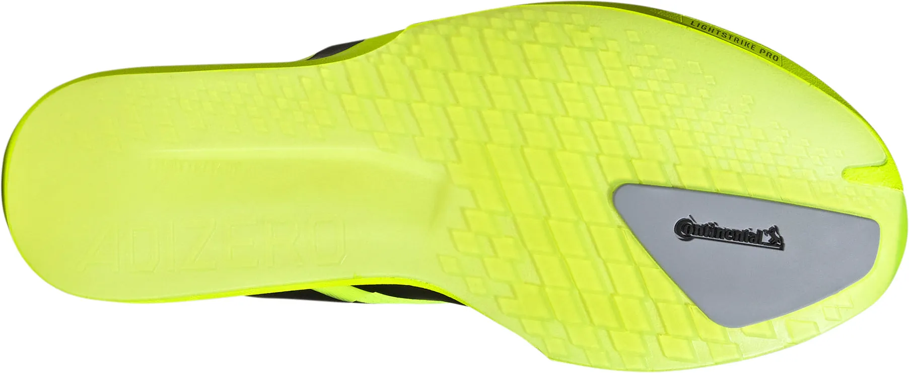 Chaussures Adidas Homme Chaussures de course Adizero Adios 9 pour hommes - Jaune