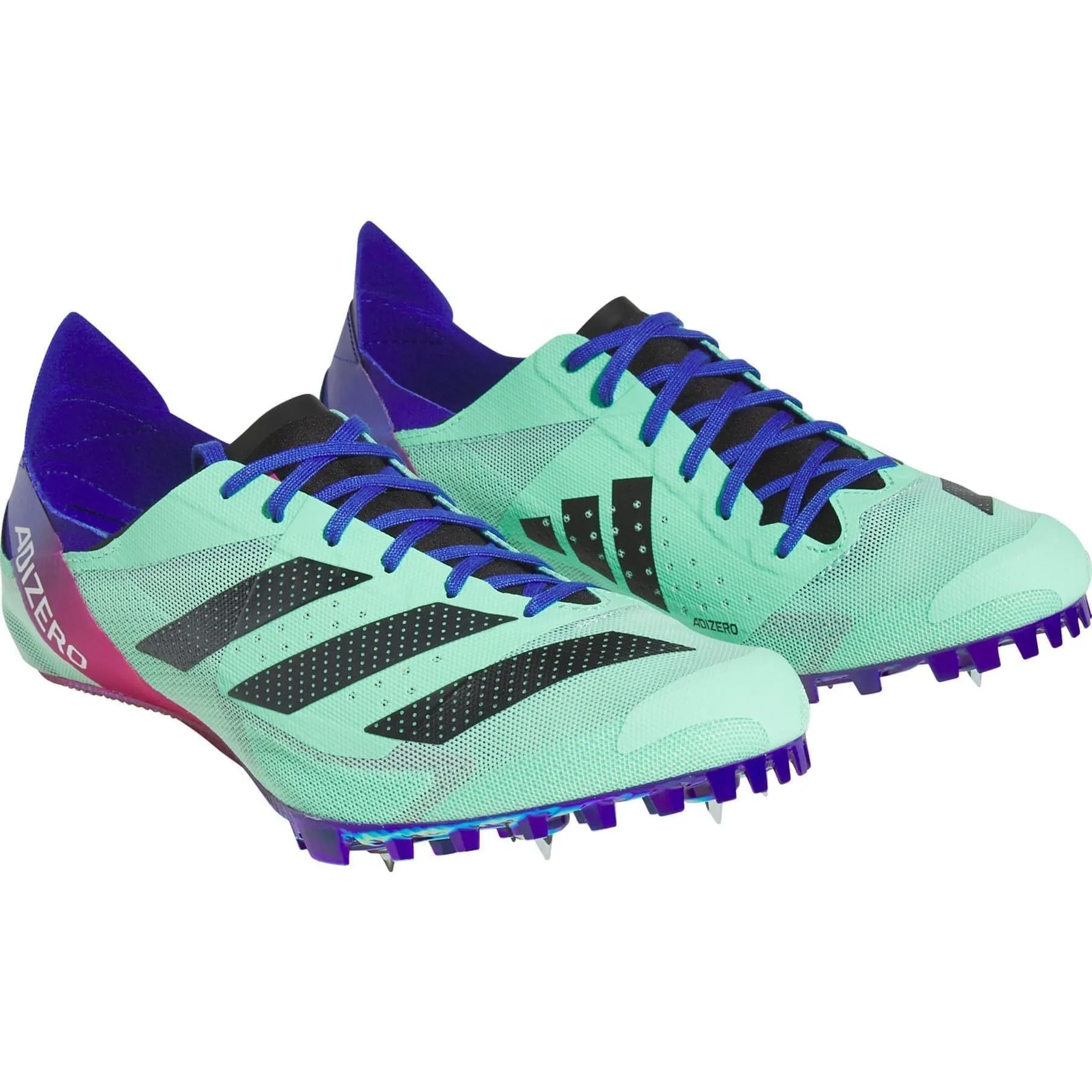 Chaussures Adidas Homme Adizero Finesse Pointes de Course - Vert
