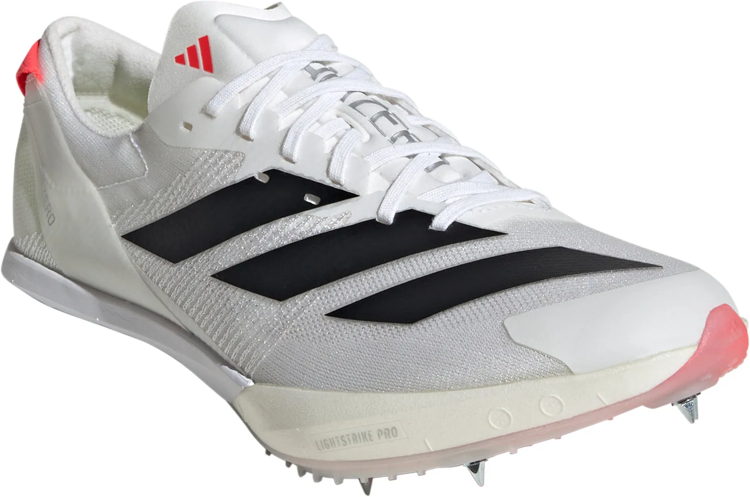 Chaussures Adidas Homme Adizero Finesse Pointes de Course - Blanc