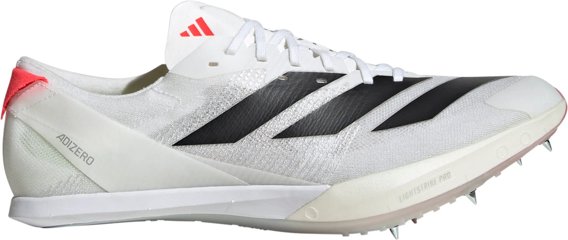 Chaussures Adidas Homme Adizero Finesse Pointes de Course - Blanc