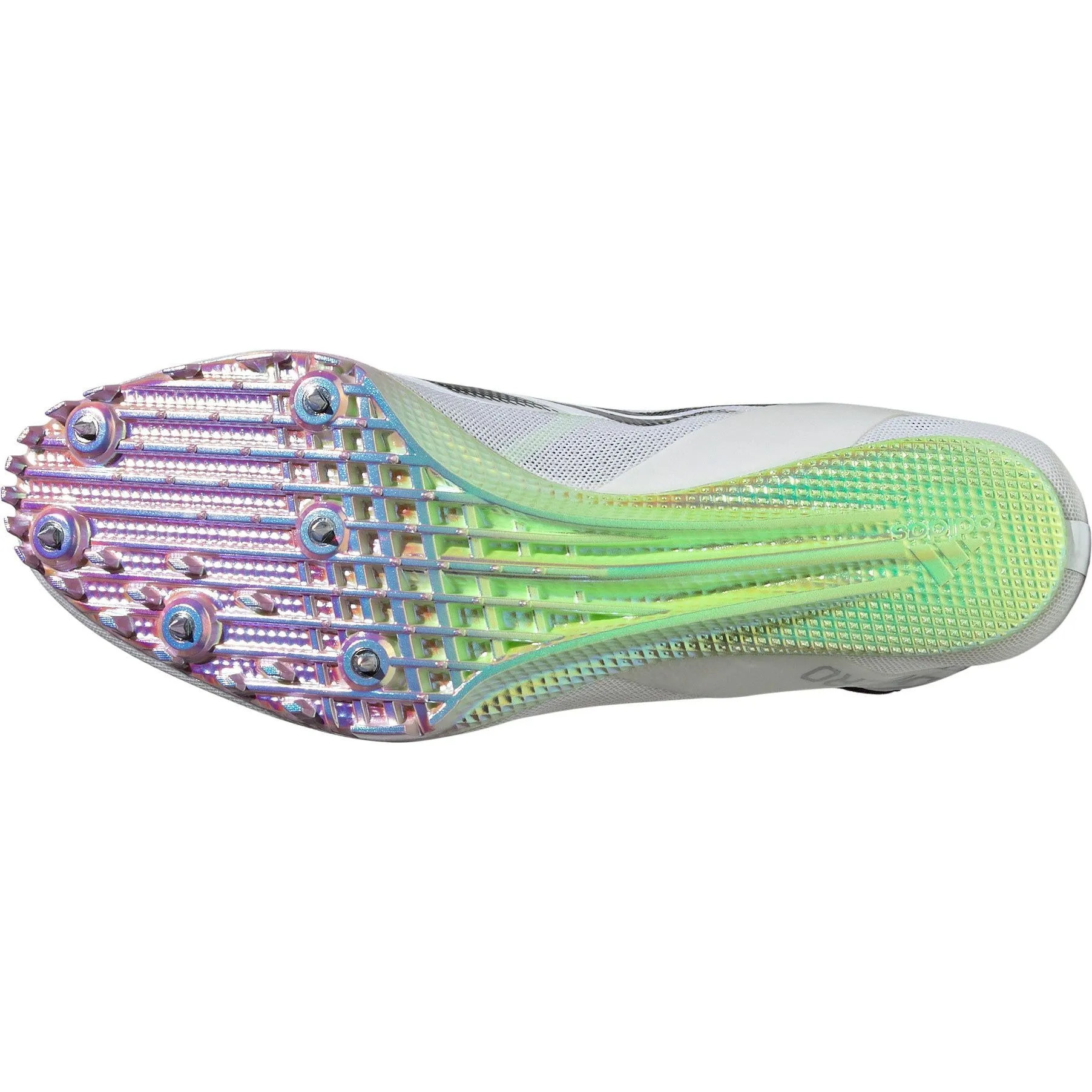 Chaussures Adidas Homme Adizero Finesse Pointes de Course - Blanc