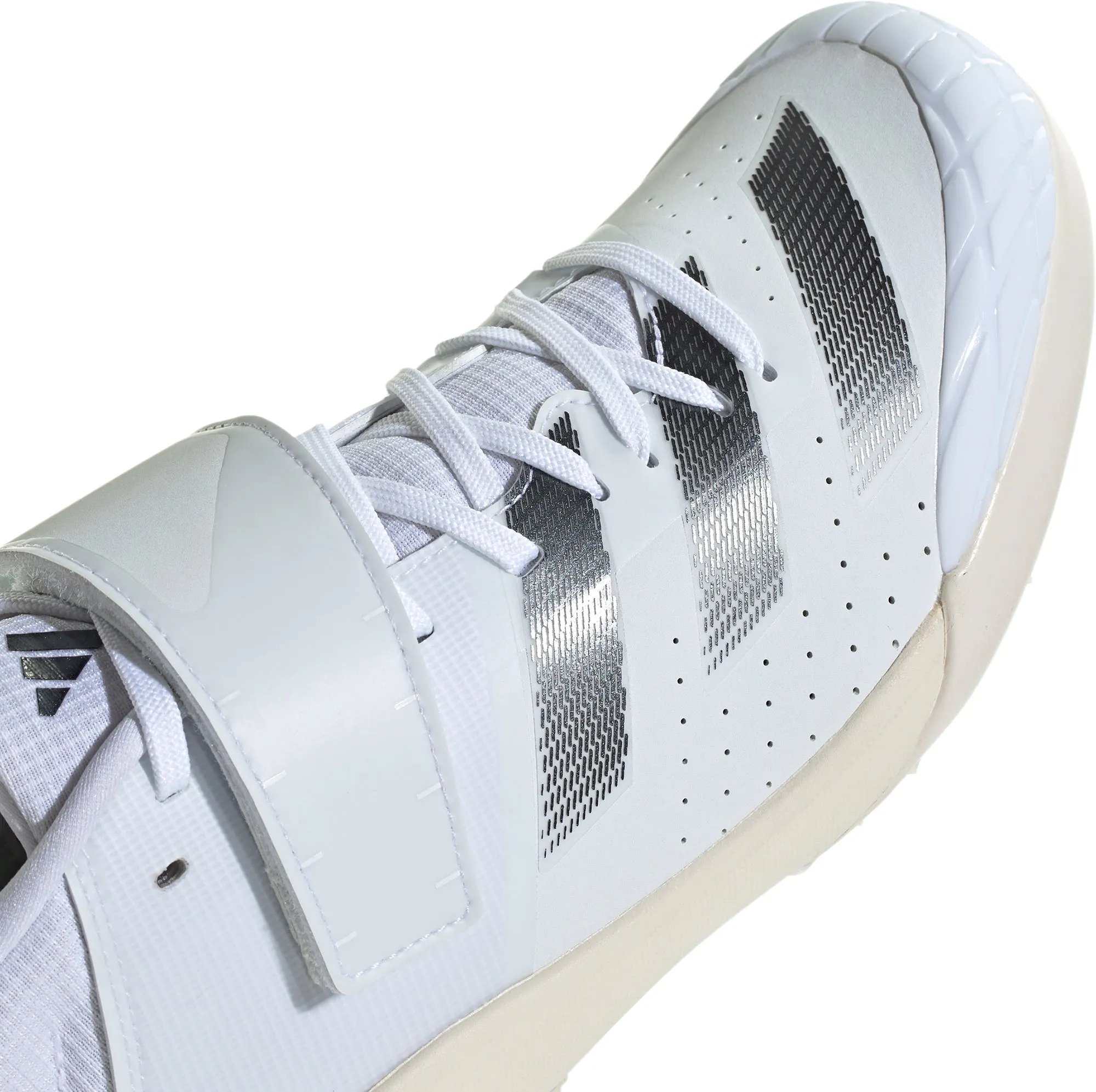 Chaussures Adidas pour hommes Adidas Adizero Javelin Pointes pour épreuves de lancer - Blanc