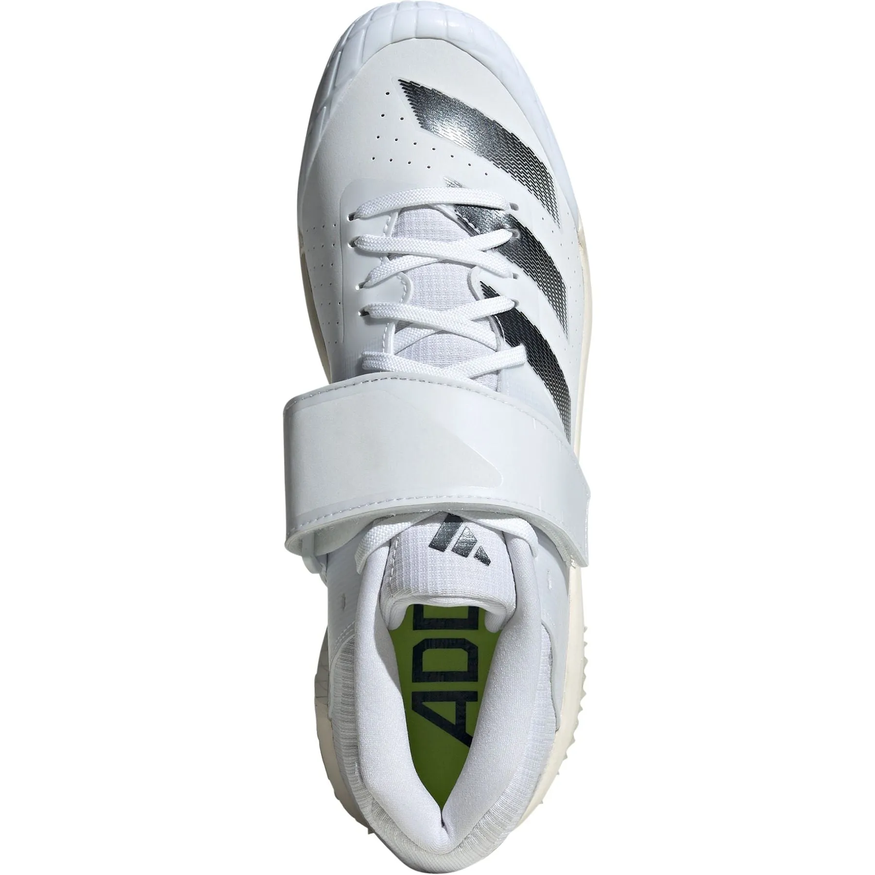 Chaussures Adidas pour hommes Adidas Adizero Javelin Pointes pour épreuves de lancer - Blanc