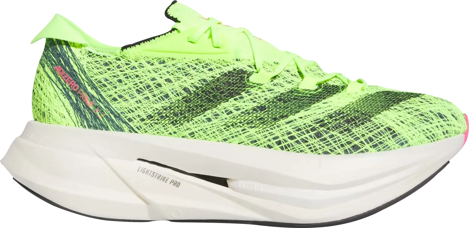 Chaussures Adidas Homme Adizero Prime X 2.0 Strung pour la course - Jaune