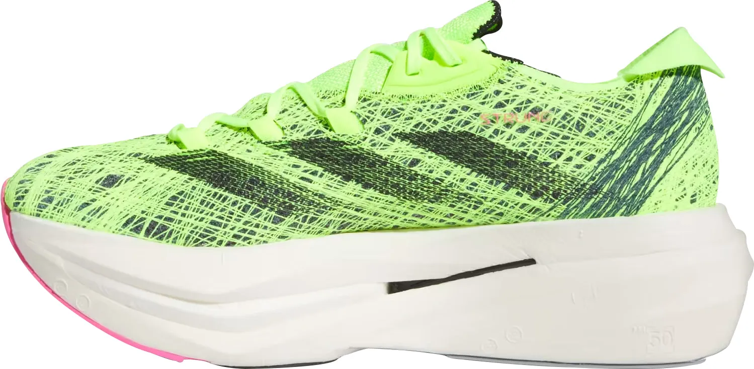 Chaussures Adidas Homme Adizero Prime X 2.0 Strung pour la course - Jaune